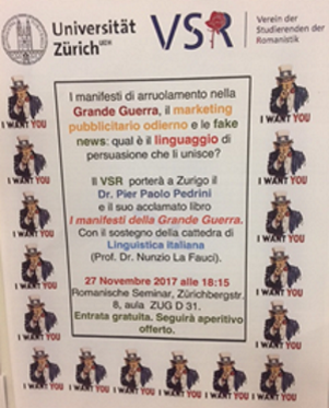 Conferenza, Università di Zurigo 2017